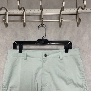 Black Clover Shorts Men Size 34 Green 4-Way Stretch Optimus 10" Performance Golf